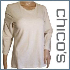 Chico's The Ultimate Tee (Chico's Size 0 = Small or Size 4)
